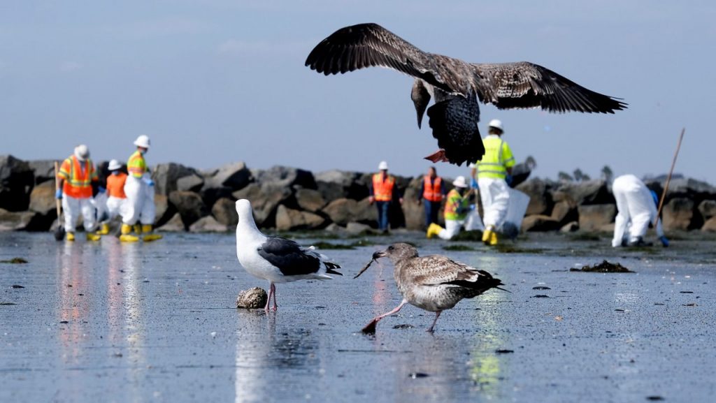 Huntington Beach oil spill