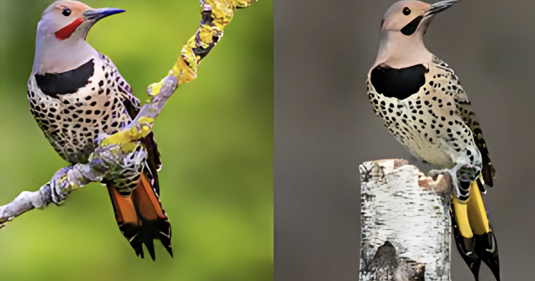 Flickers, Sapsuckers, Wrynecks, Members of the Woodpecker Family That Ignore Their Family Designation in Their Title