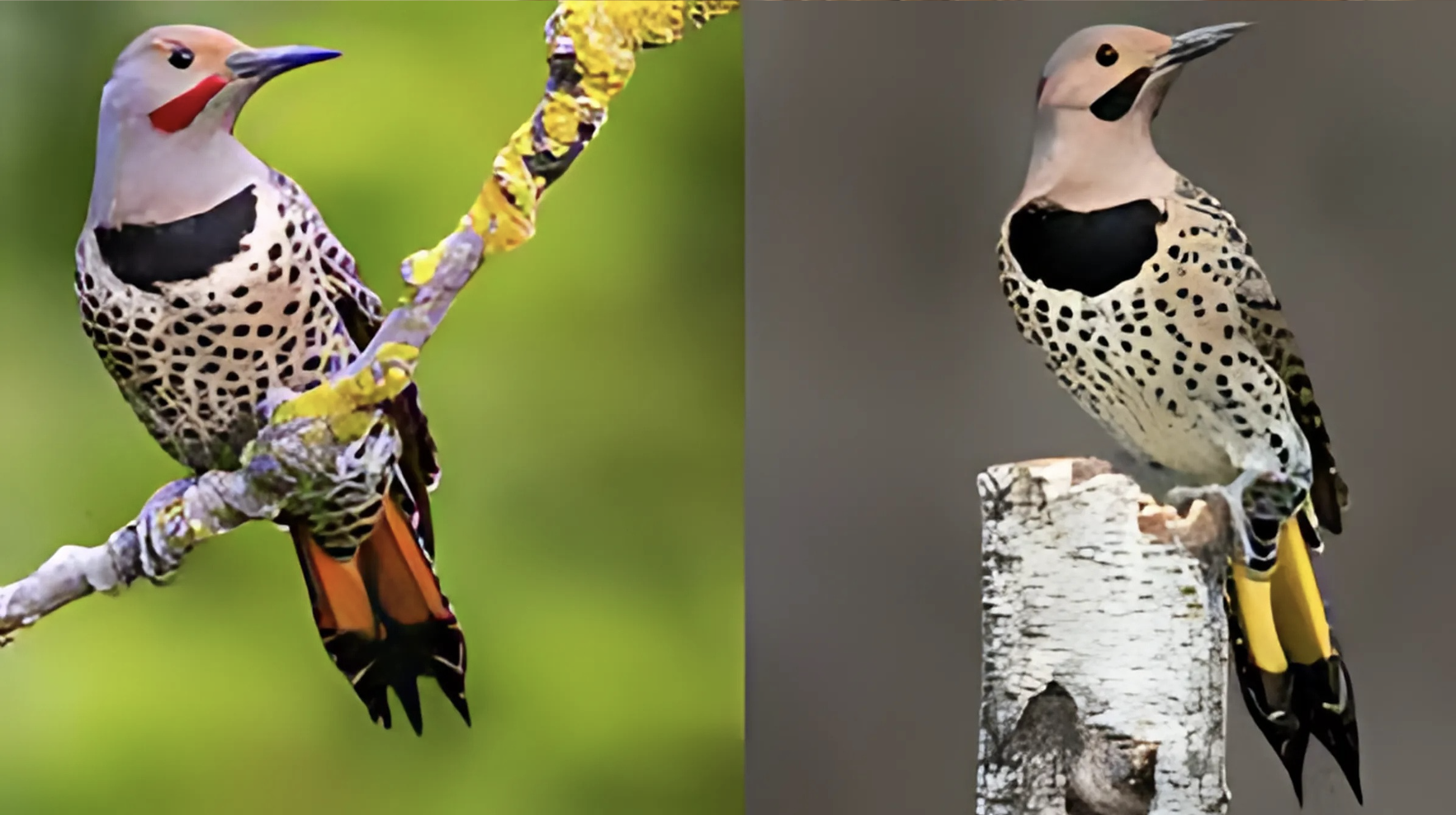 Flickers, Sapsuckers, Wrynecks, Members of the Woodpecker Family That Ignore Their Family Designation in Their Title