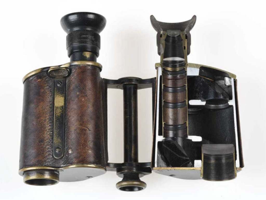 Early Carl Zeiss Binoculars, a tool in the history of birdwatching